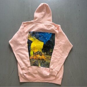 Van gogh Alba Light Pink Hoodie long sleeve